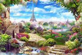 Garden of Paris Jigsaw Puzzle