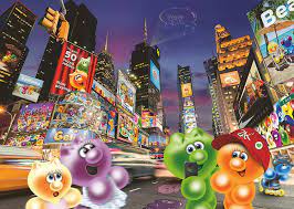 Gelini at Time Square Jigsaw Puzzle