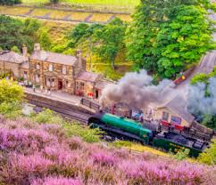 Desenhos de Goathland Station Jigsaw Puzzle para colorir