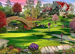 Golfer’s Paradise Jigsaw Puzzle