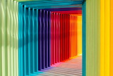 Gradient Hallway Jigsaw Puzzle