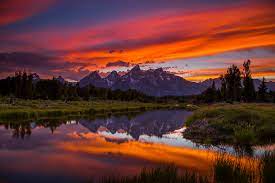 Grand Teton National Park Sunset