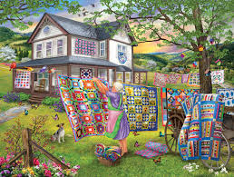 Grandma’s Quilts Jigsaw Puzzle