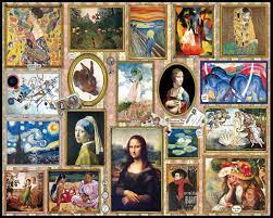 Great Paintings White Mountain Puzzles