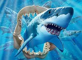 Great White Delight Jigsaw Puzzle