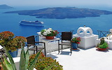 Greece view from a balcony Jigsaw Puzzle