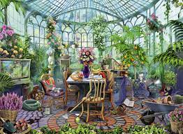 Greenhouse Morning Jigsaw Puzzle