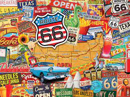 Greetings from Route 66 Jigsaw Puzzle