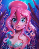 Hair Squid Jigsaw Puzzle