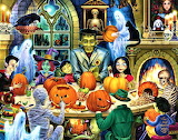 Halloween Carving Pumkins Jigsaw Puzzle
