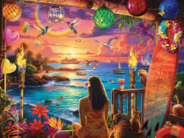 Hawaiian Oasis Jigsaw Puzzle
