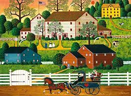 Hi, Neighbor Charles Wysocki Jigsaw Puzzle