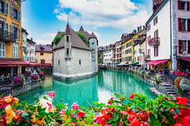 Desenhos de Historic Annecy Jigsaw Puzzle para colorir