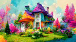 Desenhos de House of Colors Jigsaw Puzzle para colorir