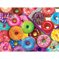 I Love Donuts Jigsaw Puzzle