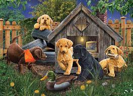 In the Doghouse Jigsaw Puzzle