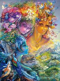 Josephine Wall – Three Women Jigsaw puzzle