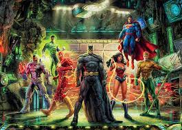 Justice League – Thomas Kinkade Puzzles Jigsaw