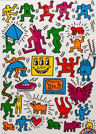 Keith Haring Jigsaw Puzzle