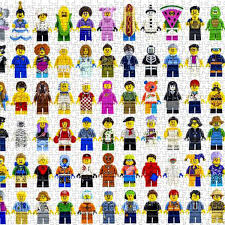 LEGO Minifigure Jigsaw Puzzle