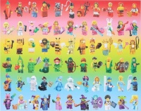 LEGO Minifigure Rainbow Jigsaw Puzzle