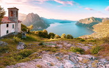 Lake Iseo, Lombardy,Italy Jigsaw Puzzle