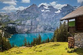 Lake Oeschinen Switzerland Jigsaw Puzzle