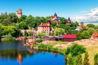 Landscape park in Buky Jigsaw Puzzle