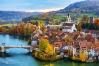 Laufenburg Old Town Jigsaw Puzzle