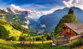 Lauterbrunnen Overlook Jigsaw Puzzle