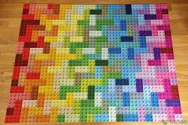 Lego Rainbow Bricks Jigsaw Puzzle