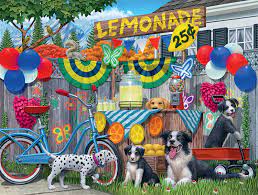 Lemonade Pups Jigsaw Puzzles