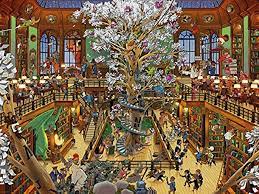 Library, Oesterle – Heye Jigsaw Puzzle