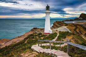 Lighthouse in New Zealand Jigsaw Puzzle