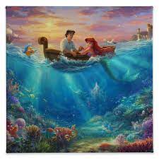 Little Mermaid Falling in Love Jigsaw Puzzle