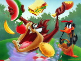 Looney Tunes Picnic Jigsaw Puzzle