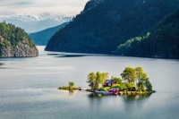 Lovrafjorden Scenery Jigsaw Puzzle