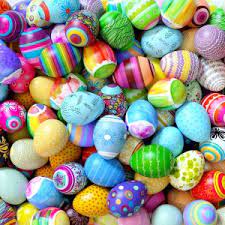 Many Easter Eggs Jigsaw Puzzle
