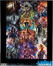 Desenhos de Marvel Avengers Collage Jigsaw Puzzle para colorir
