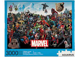 Desenhos de Marvel Jigsaw Puzzle para colorir