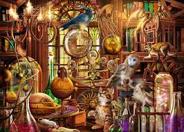 Merlin’s Laboratory Jigsaw Puzzle