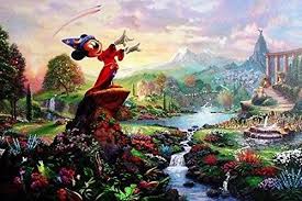 Mickey Mouse Fantasia Jigsaw Puzzle