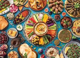 Middle Eastern Table Cuisine Jigsaw Puzzle