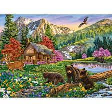 Mountain Hideaway 2 Jigsaw Puzzle