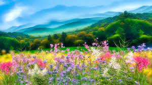 Mountain Wildflowers Jigsaw Puzzle