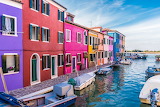 Murano and Burano Boat Jigsaw Puzzle