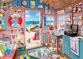 My Beach Hut, My Haven Jigsaw Puzzle