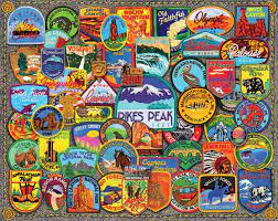 National Park Patches Jigsaw Puzzle