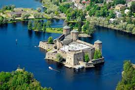 Olavinlinna Castle, Finland Jigsaw Puzzle 2
