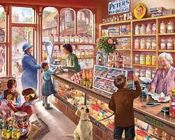 Old Candy Store Jigsaw Puzzle